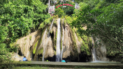 Pesona Alami Goa Kebon, Destinasi Air Terjun Mini di Kulon Progo untuk Liburan Natal dan Tahun Baru