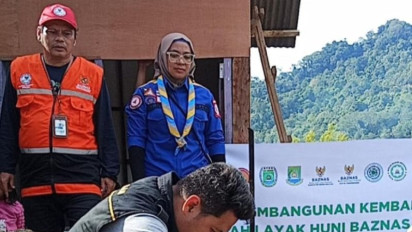 Relawan Asal Kota Tangerang Berhasil Bangun Satu Unit Rumah Warga di Sumbar