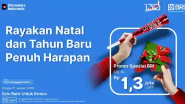 Rayakan Nataru dengan promo spesial dari BRI.