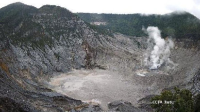Aktivitas Gempa di Gunung Tangkuban Parahu Meningkat di Masa Libur Akhir Tahun, Pengunjung Dilarang Turun ke Kawah