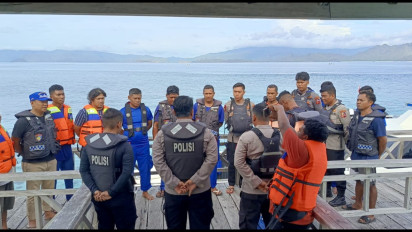 Perkuat Pencarian Hari Kedua KM Putri Sakinah, Polda NTT Geser Alut, Penyelam, dan Logistik