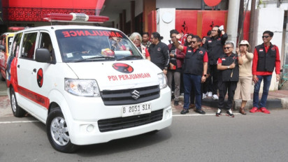 PDIP Kirim 30 Ambulans dan 90 Tenaga Medis untuk Bencana Banjir Sumatera