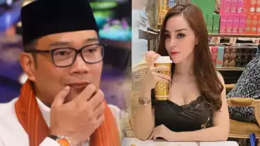 Kolase foto Ridwan Kamil - Selebgram Safa Marwah
