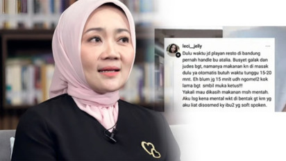 Netizen Ramai-ramai Spill Sikap Asli Atalia Praratya: Beda dengan di Sosmed