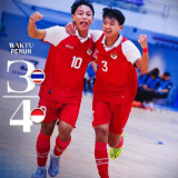 Timnas Futsal Indonesia Juara Piala AFF U-16 Usai Tumbangkan Thailand di Partai Final