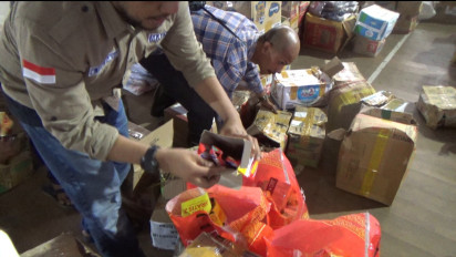 80 Kardus Air Mineral Bantuan Relawan Malang yang Tertahan di Gudang BPBD Sumut Hilang