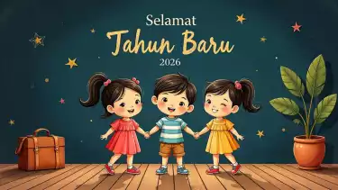 Ilustrasi Selamat Tahun Baru 2026