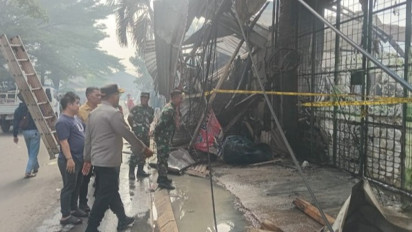 Bengkel Kebakaran di Ciputat Timur Tewaskan Satu Orang, Korban Sedang Merenung di Kamar Mandi