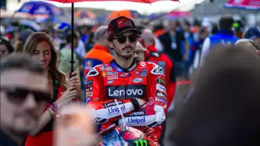 Pembalap Ducati Lenovo, Francesco Bagnaia