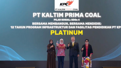 Anak Usaha Bumi Resources, KPC Raih Dua Penghargaan Platinum pada Indonesian SDGs Awards 2025
