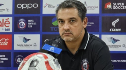Pelatih Arema Marcos Santos Sedih Bukan Main, Singo Edan Dipaksa Tumbang di Stadion Kanjuruhan