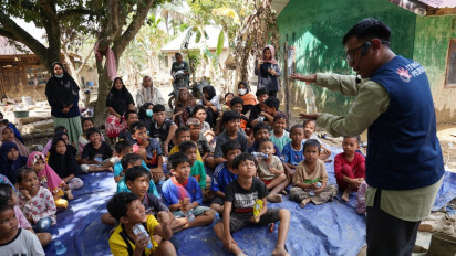 TelkomGroup Dukung Pemulihan Psikologis Anak Terdampak Banjir di Aceh Tamiang