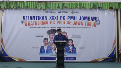 Staf Ahli Pupuk Indonesia Tekankan Teknologi dan Ketahanan Pangan pada Kader PMII Jombang