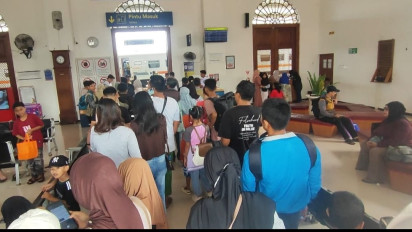 Libur Nataru, Lonjakan Penumpang di Stasiun Pasuruan Naik 16 %
