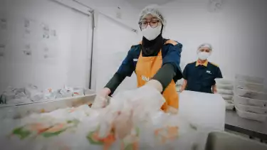 KAI Services menyiapkan 9 dapur produksi yang tersebar di Pulau Jawa.