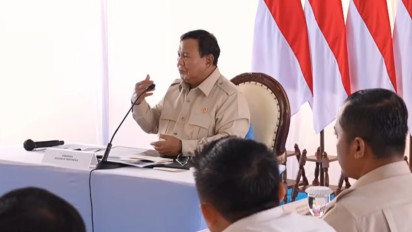 Prabowo Sebut Ada Pihak Swasta Tertarik Garap Lumpur Banjir Aceh:Silahkan Saja