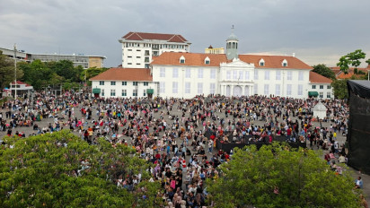 Berita Foto: Ramainya Kota Tua di Hari Pertama Januari 2026