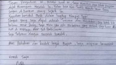 Surat Mahasiswi Unima yang Viral Ternyata Dibuat sebagai Laporan Pelecehan kepada Kampus, Keluarga Laporkan ke Polisi