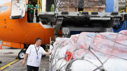 Pompa Apung Bantuan KSP Tiba di Aceh, Dukung Percepatan Pemulihan Pascabencana