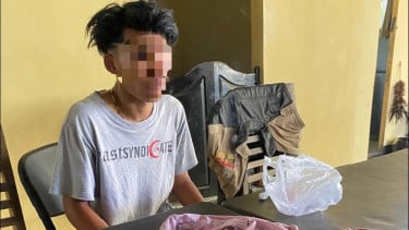 Maling Celana Dalam Beraksi Tengah Malam di Bantul, Ditangkap Berkat Rekaman CCTV