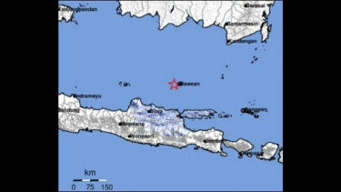 Tidak Berpotensi Tsunami, Gempa Bumi Tektonik Magnitudo 4.9 Guncang Tuban