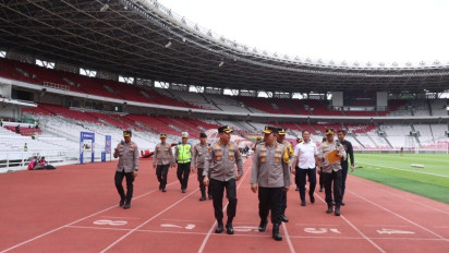 Persija vs Persijap di GBK: Ribuan Polisi Intai Copet dan Jambret di Tengah Kerumunan Suporter