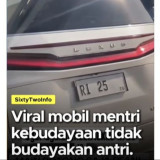 Mobil Pelat RI 25 Terobos Antrean Gerbang Tol Cilandak, Polisi: Tidak Ditilang