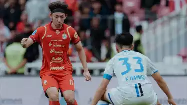 Persija Jakarta vs Persijap Jepara di SUGBK