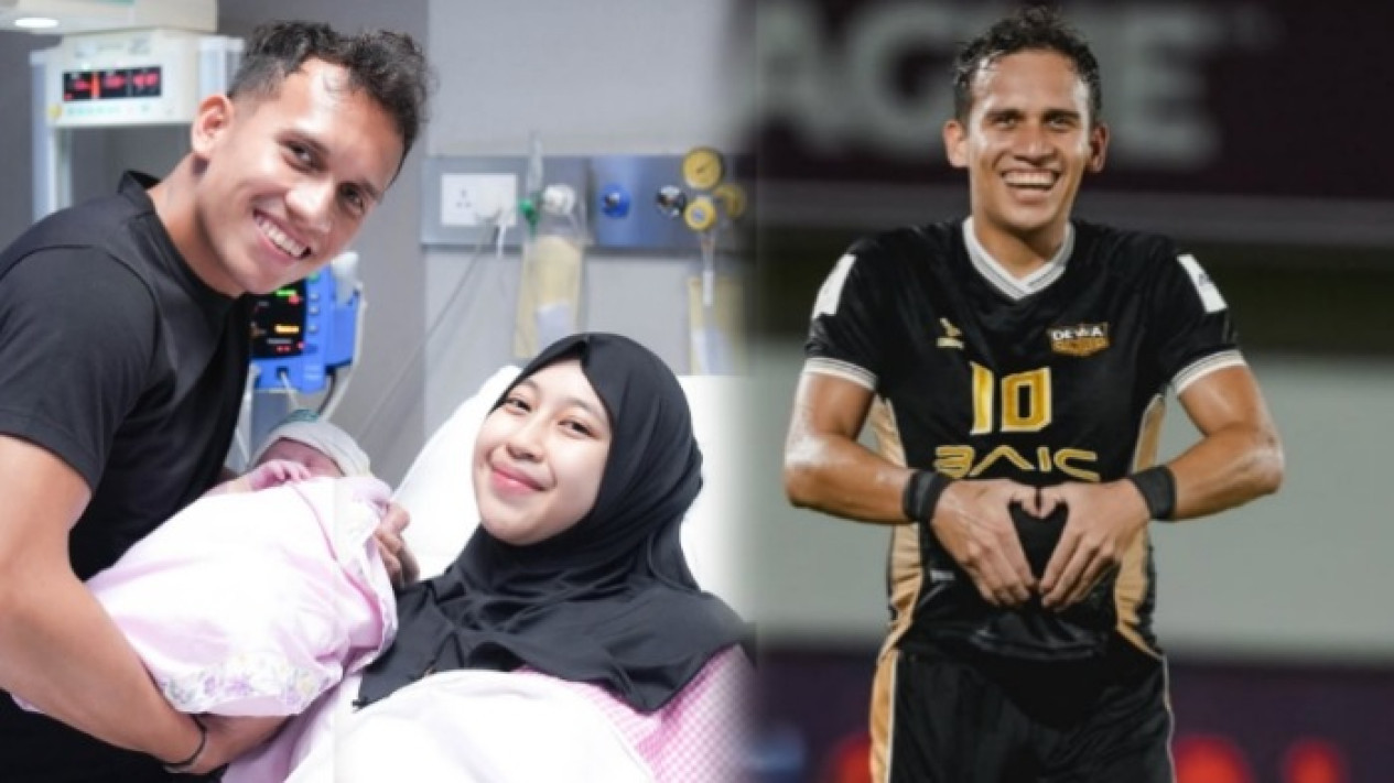 Sibuk Bela Dewa United, Egy Maulana Vikri Dipuji Ibu Mertua sebagai Suami Sigap untuk Adiba Khanza dan Anaknya
            - galeri foto