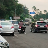 Gara-gara Google Maps Banyak Motor dari Puncak Melaju ke Arah Tol Jagorawi di Simpang Gadog