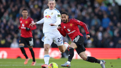 Hasil Liga Inggris: Tim Papan Bawah Leeds United Tahan Imbang Manchester United