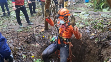 Akhir Tragis Pencarian Warga Tomohon Sulut: Hilang 4 Hari, Dievakuasi Tim SAR dari Dalam Sumur