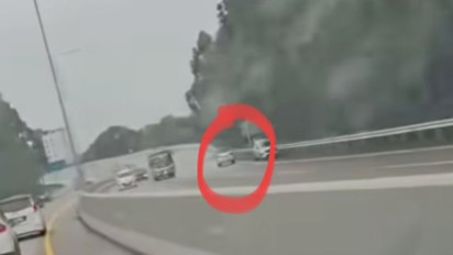 Viral Video Mobil Nekat Lawan Arus di Tol Bandara, Dikejar Polisi tapi Hilang