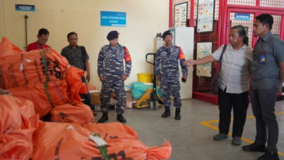 Satgaspam TNI AL Juanda Amankan Ribuan Rokok Ilegal Tanpa Cukai