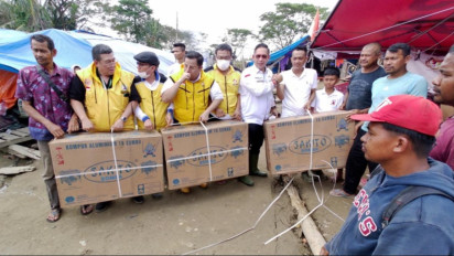 Jelang Bulan Ramadhan, Relawan Lintas Agama Bawa Perbekalan Masak ke Lokasi Bencana Tamiang