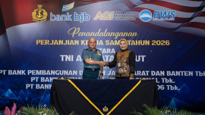 Lanjutkan Kolaborasi Strategis dengan TNI AL, bank bjb Teken Kerja Sama Penguatan Layanan Keuangan