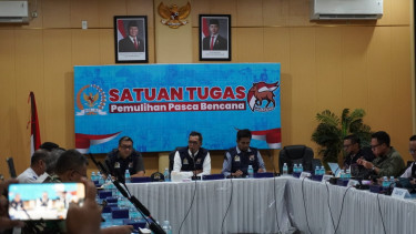 Satgas Pemulihan Pascabencana DPR Gelar Rapat Lanjutan, 14 K/L Di Posko Galapana
