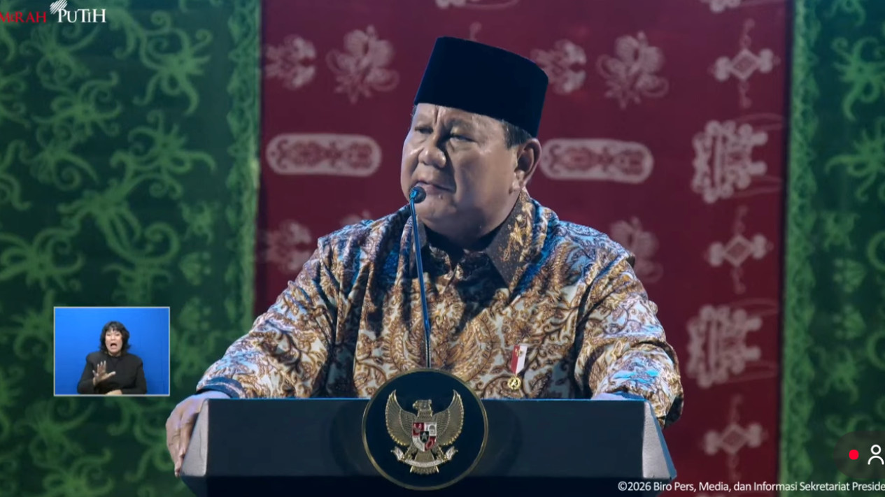 Ingatkan Semua Pihak, Prabowo: Kalau Masuk Politik, Tidak Boleh Sakit Hati, Dendam dan Benci
            - galeri foto