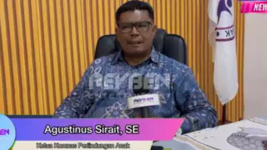 Agustinus Sirait, SE, ketua komnas Perlindungan Anak