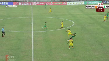 IG PS Putra Jaya Pasuruan Langsung Diserbu Ribuan Netizen usai Pemain Tendang Dada Lawan di Liga 4