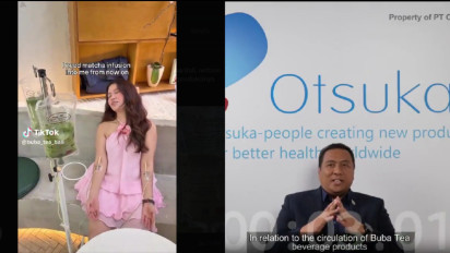 Viral Kedai Boba di Bali Disorot karena Pakai Kemasan Infus, Otsuka Tegaskan Bukan Produk Resmi