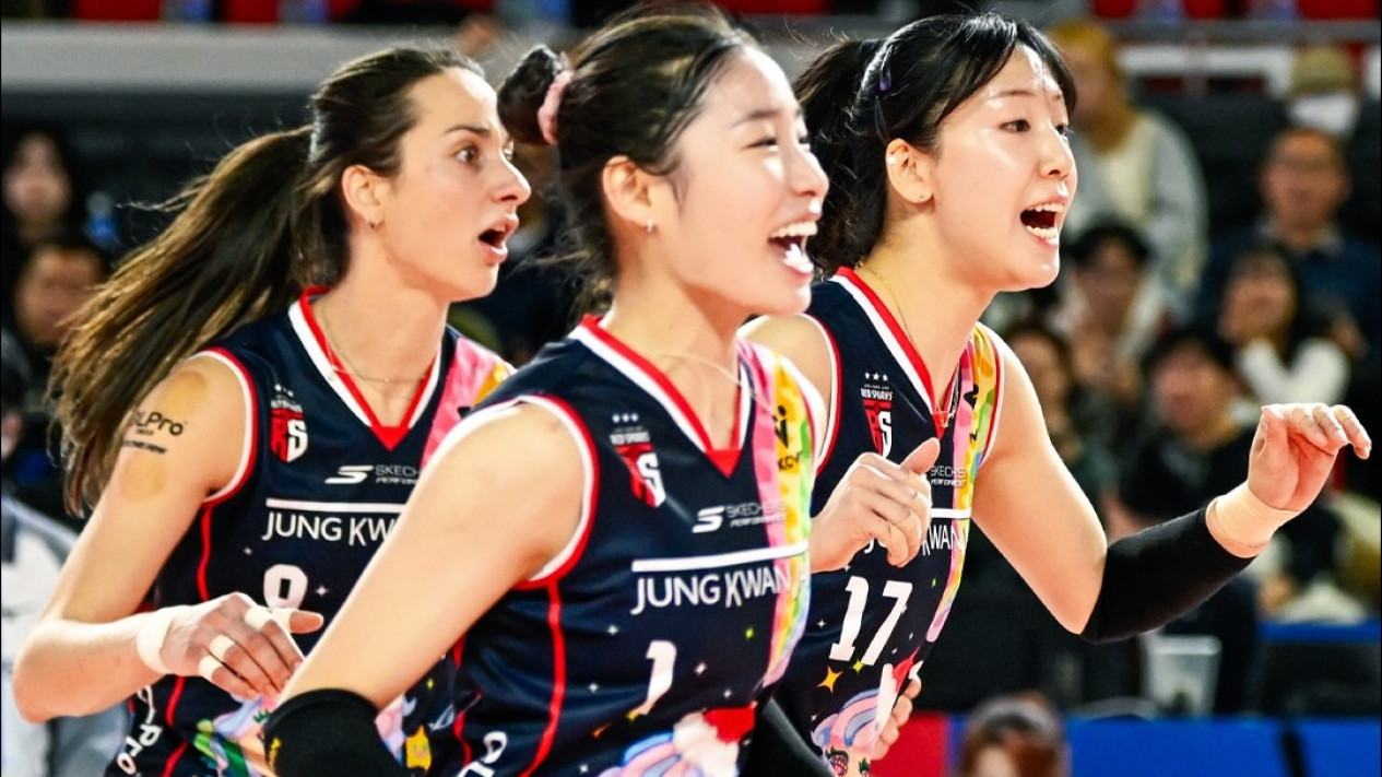 Betapa Sialnya Bestie Megawati Hangestri Ini, Tiga Kali Kena Headshot saat Red Sparks Babak Belur Dihajar Pink Spiders
            - galeri foto