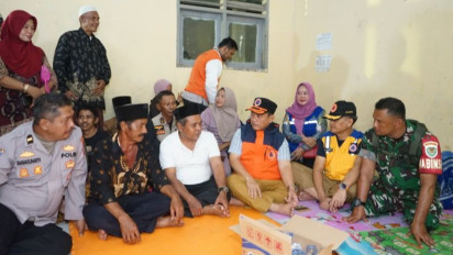 Kebutuhan Korban Longsor Padarincang Dipastikan Terpenuhi