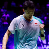 Hasil Kejuaraan Asia 2026: Jonatan Christie Langsung Menggila, Bantai Tunggal Putra Malaysia Lewat Skor Afrika