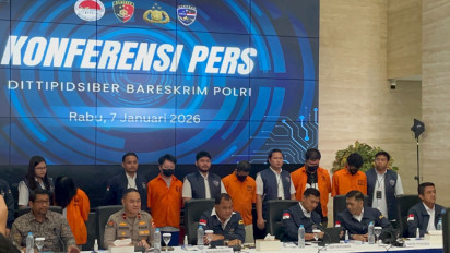 Bareskrim Polri Tetapkan 5 Tersangka Pembuat Perusahaan Fiktif yang Tampung Uang Judi Online, Terancam 20 Tahun Penjara
