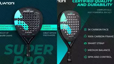 Raket padel IANONI SUPER PRO 3K CARBON