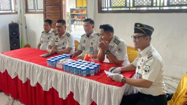 Perangi Narkoba dari Dalam, Lapas Muaradua Gelar Tes Urine Mendadak