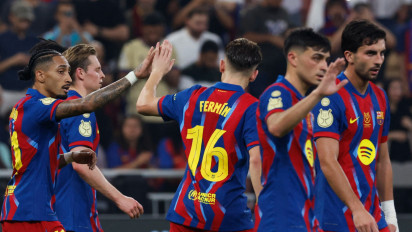 Barcelona Menggila di Piala Super Spanyol, Hansi Flick Puas Bukan Main Usai Singkirkan Athletic Bilbao