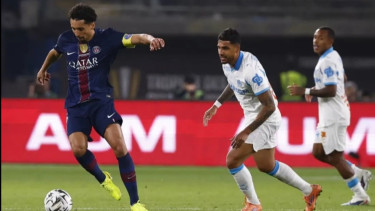 Laga Panas Berujung Drama! PSG Juara Piala Super Prancis 2025 Usai Tekuk Marseille