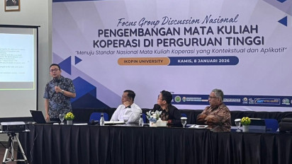 Ekonomika Koperasi Dinilai Akademisi Laik Jadi Mata Kuliah Perguruan Tinggi
